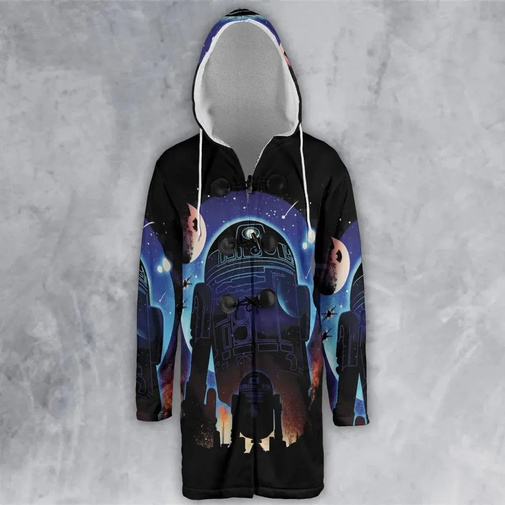 Droid Night Star Wars Hooded Cloak Coat - 2
