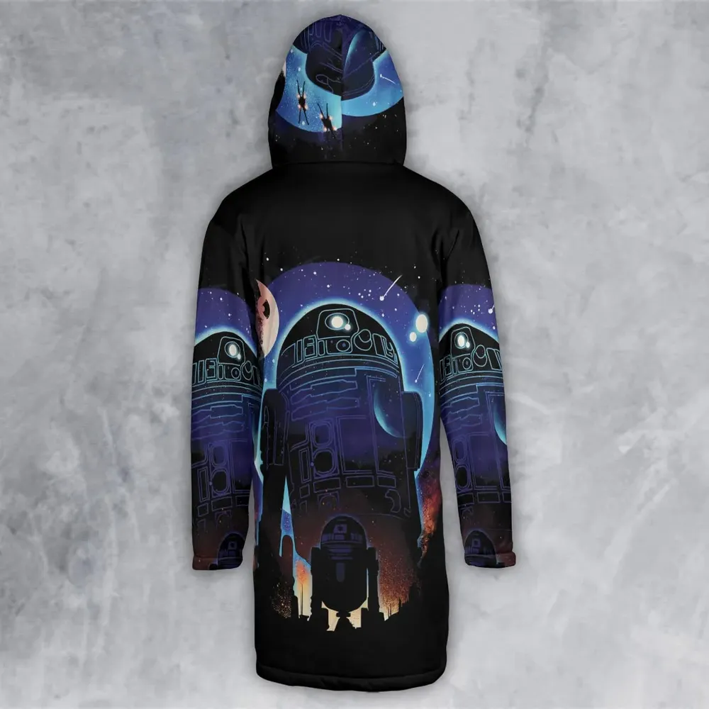 Droid Night Star Wars Hooded Cloak Coat - 3