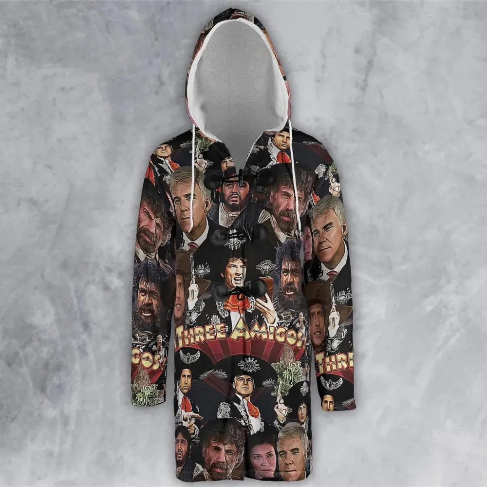Three Amigos and the Infamous El Guapo Hooded Cloak Coat - 2