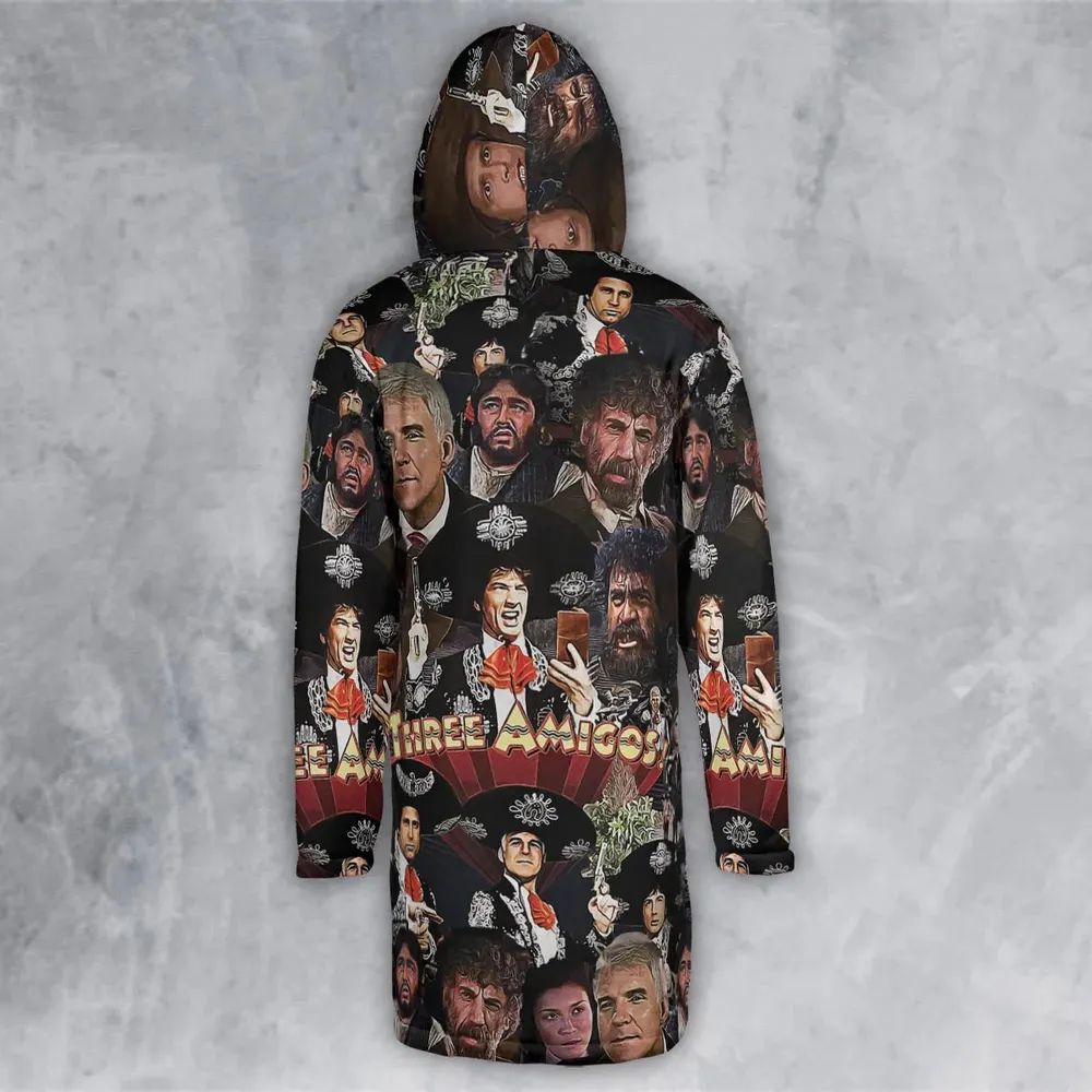 Three Amigos and the Infamous El Guapo Hooded Cloak Coat - 3