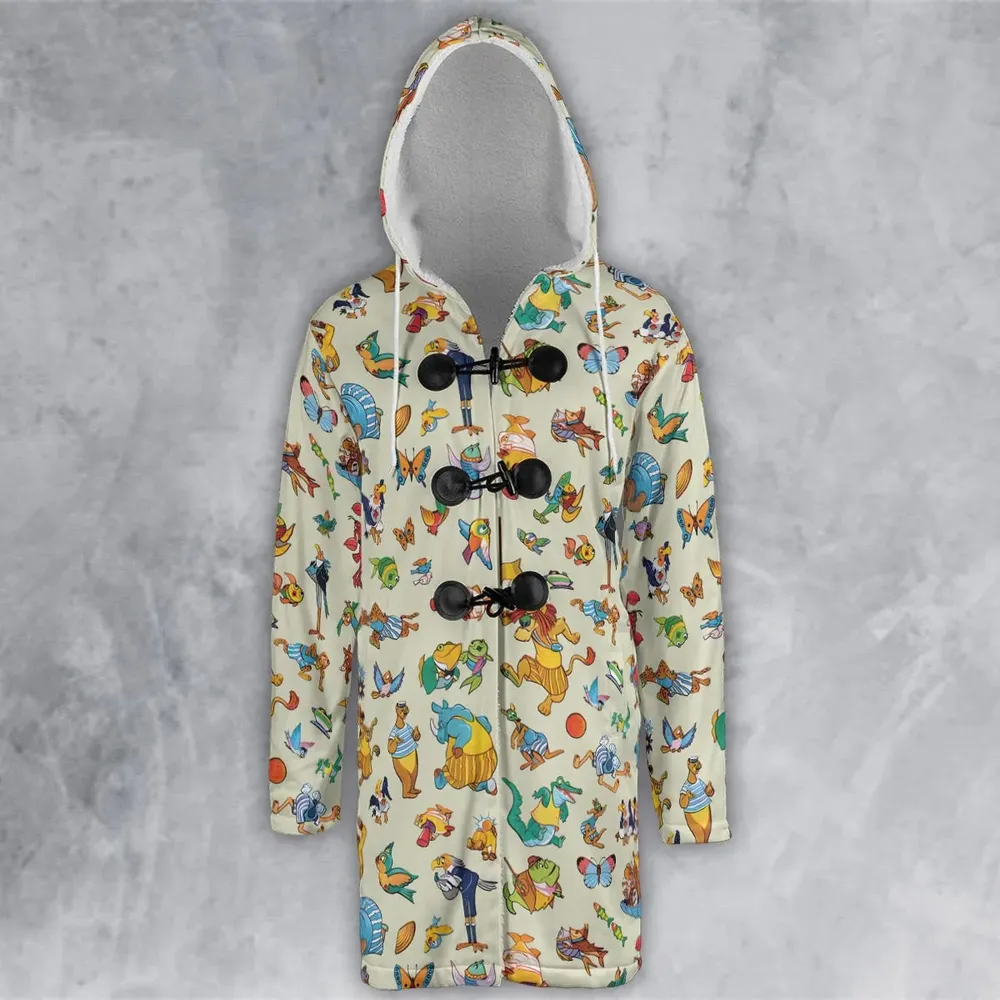 Bedknobs and broomsticks True Blue Team and the Dirty Yellow Team Hooded Cloak Coat - 2