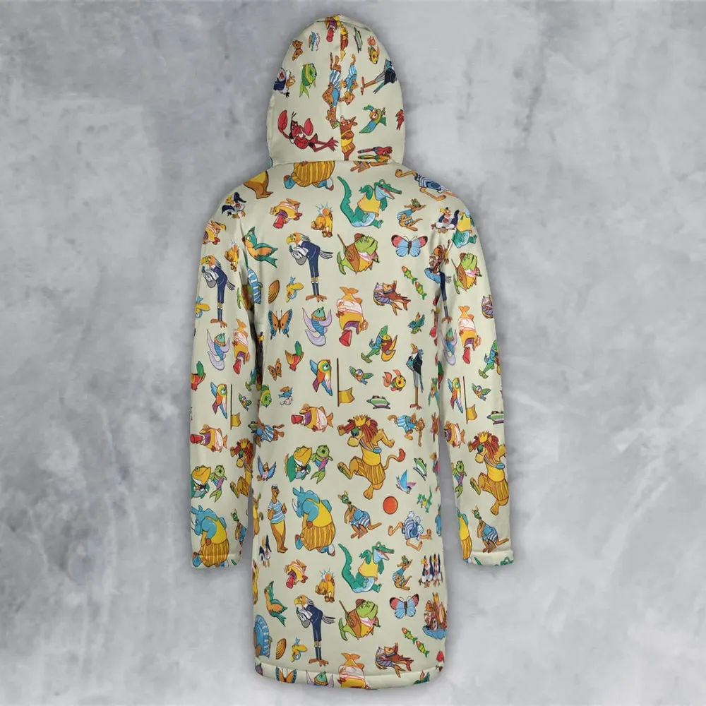Bedknobs and broomsticks True Blue Team and the Dirty Yellow Team Hooded Cloak Coat - 3