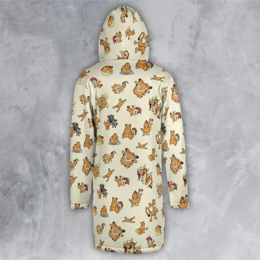 Lazy Legend Garfield Pokemon Mashup Hooded Cloak Coat - 3