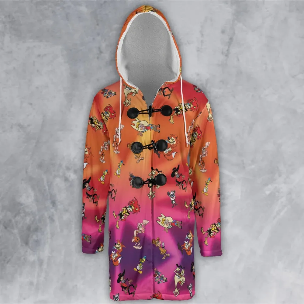 The Wacky World of Tex Avery Characters Hooded Cloak Coat - 2