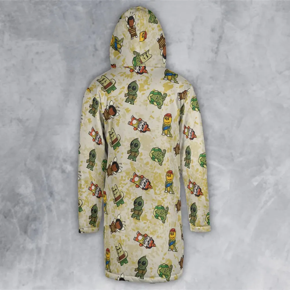 Sid and Marty Krofft Shows Hooded Cloak Coat - 3