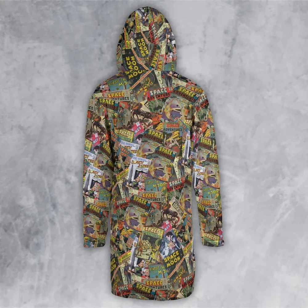 Comic-Con Cartoon Hooded Cloak Coat - 3