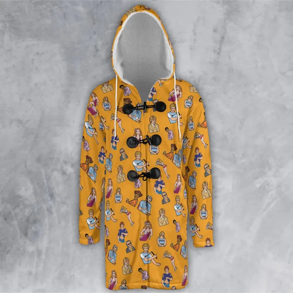 Summer Party Boogie Nights Characters Hooded Cloak Coat - 2