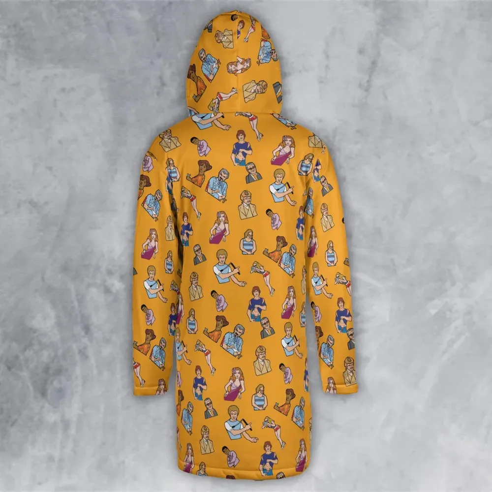 Summer Party Boogie Nights Characters Hooded Cloak Coat - 3