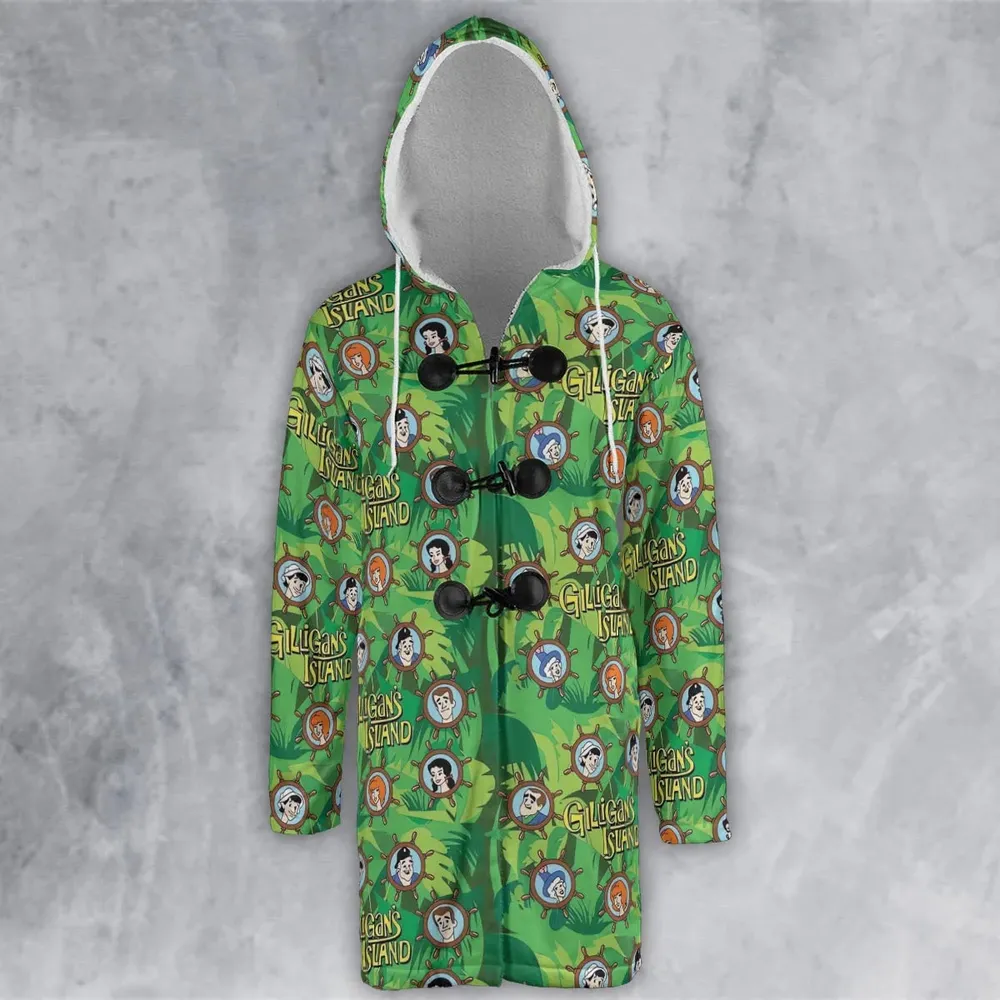 Gilligan's Island Characters Hooded Cloak Coat - 2