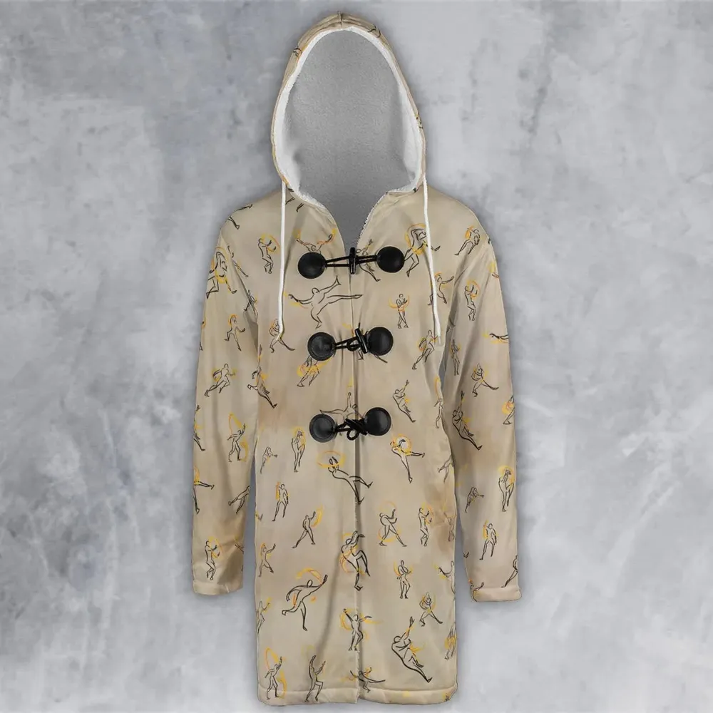 Fire Scroll Avatar The Last Airbender Hooded Cloak Coat - 2