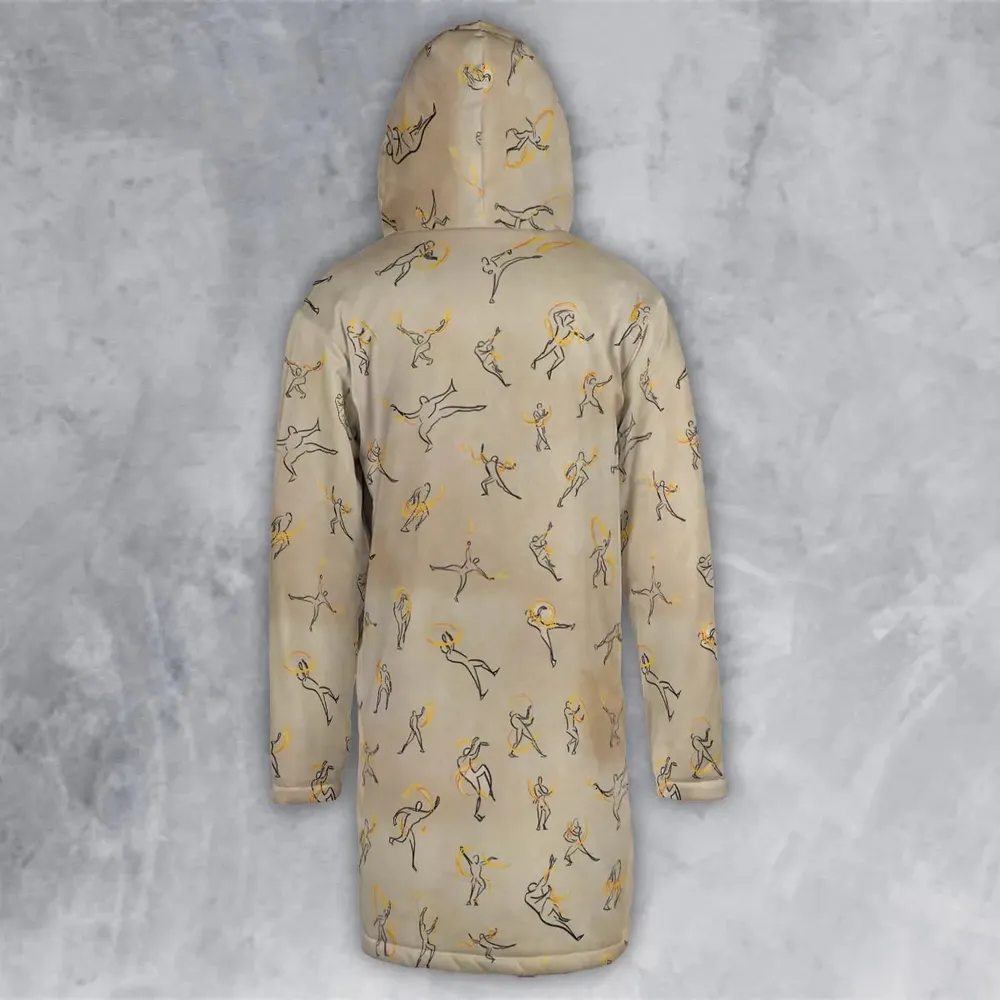 Fire Scroll Avatar The Last Airbender Hooded Cloak Coat - 3