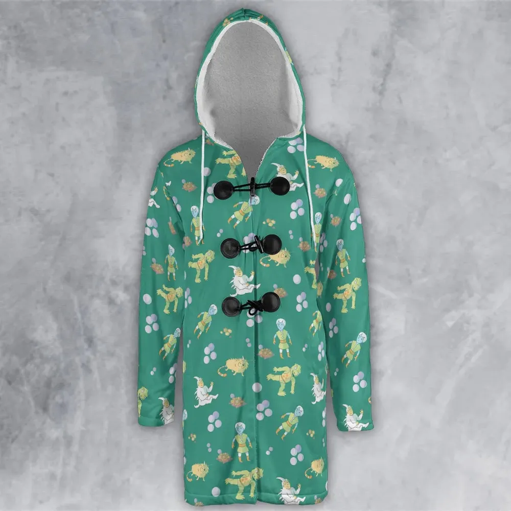 Gorn Alien Star Trek Hooded Cloak Coat - 2
