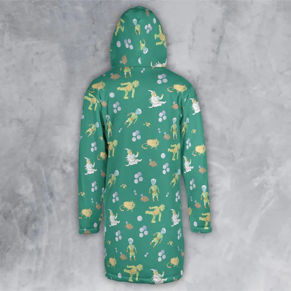 Gorn Alien Star Trek Hooded Cloak Coat - 3