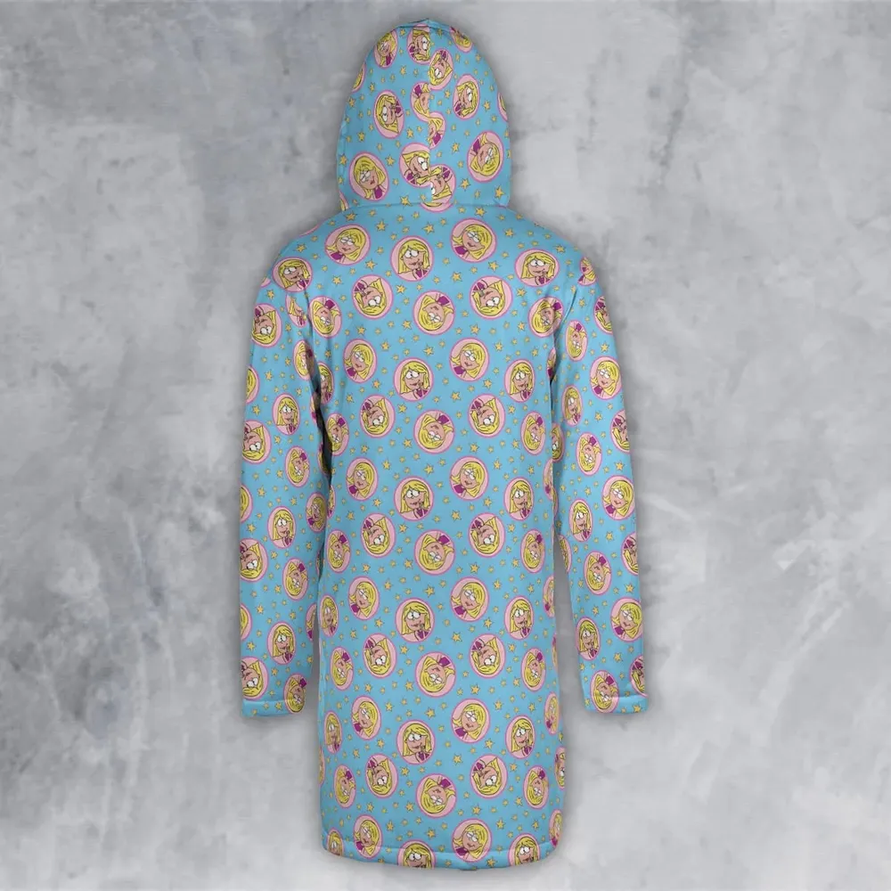 Lizzie Mcguire Badges Hooded Cloak Coat - 3