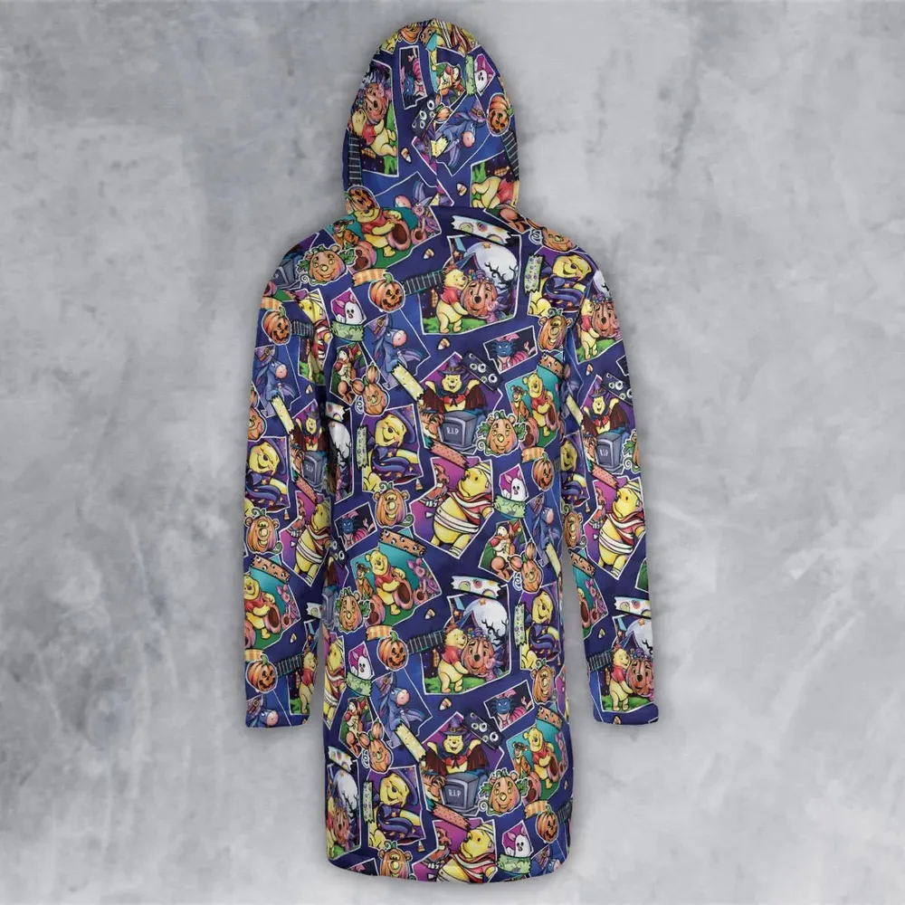 Pooh Bear Halloween Hooded Cloak Coat - 3