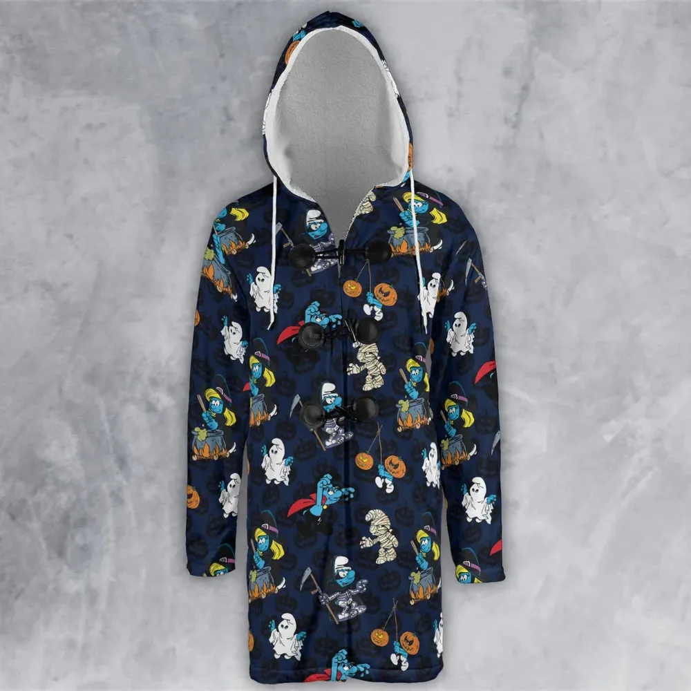 Smurfs Halloween Special Hooded Cloak Coat - 2