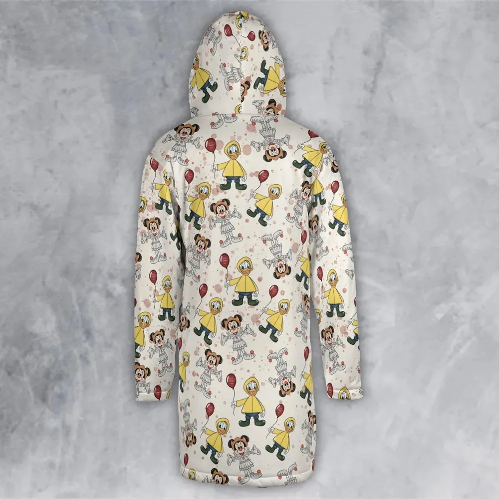 Mouse Clown Hooded Cloak Coat - 3