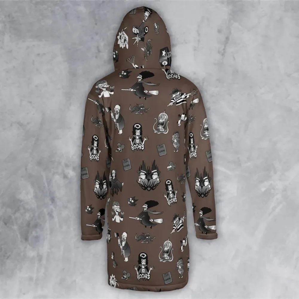 Treehouse of Horror The Simpsons Hooded Cloak Coat - 3
