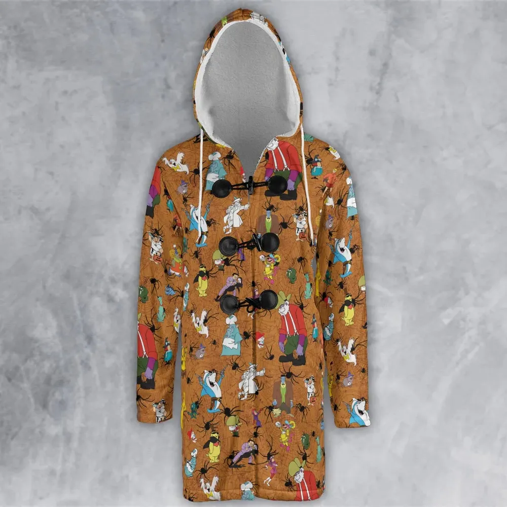 Halloween Party Hooded Cloak Coat - 2