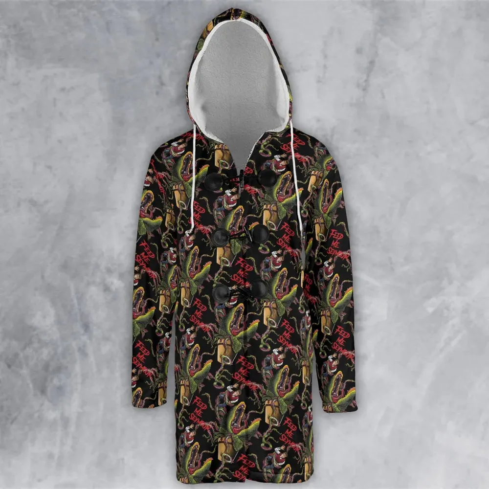 Feed Me Seymour Horror Little Shop Hooded Cloak Coat - 2