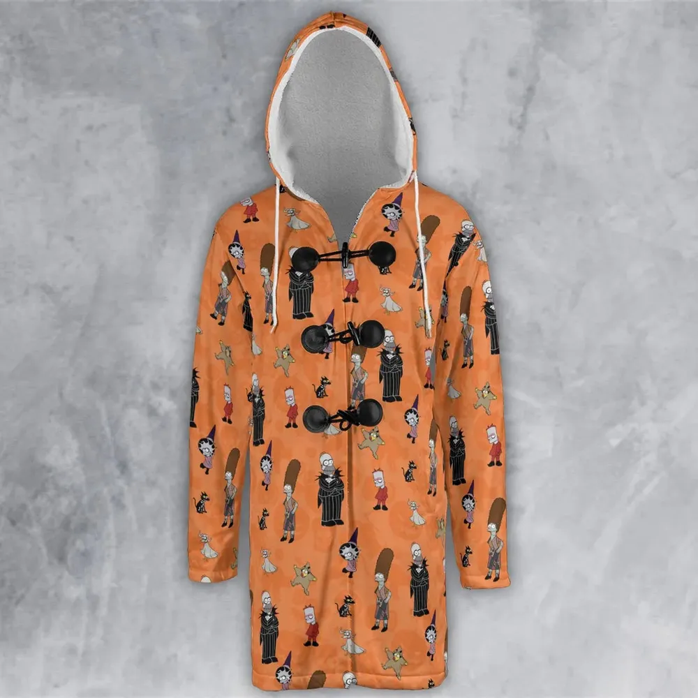 The Simpsons Halloween Hooded Cloak Coat - 2