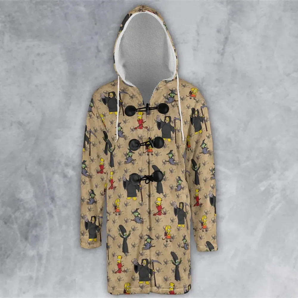 Daily Dose Of Simpsons Hooded Cloak Coat - 2