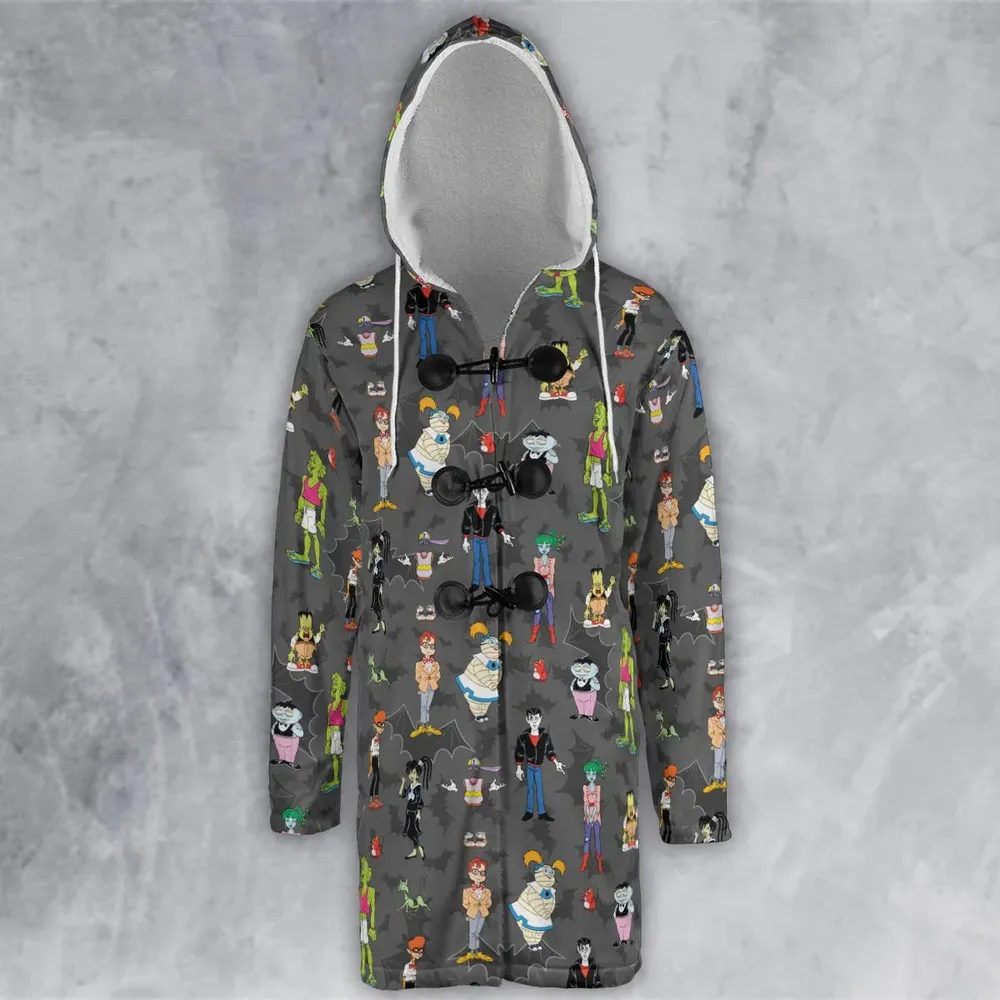 Gravedale High LineUp Hooded Cloak Coat - 2