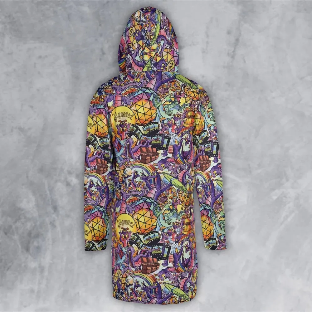 The Cute Dragon Figment Hooded Cloak Coat - 3