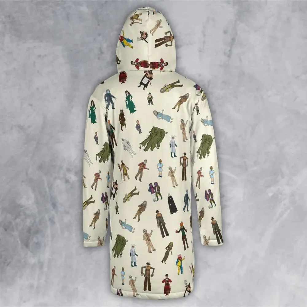 Monster Characters from Goosebumps Hooded Cloak Coat - 3