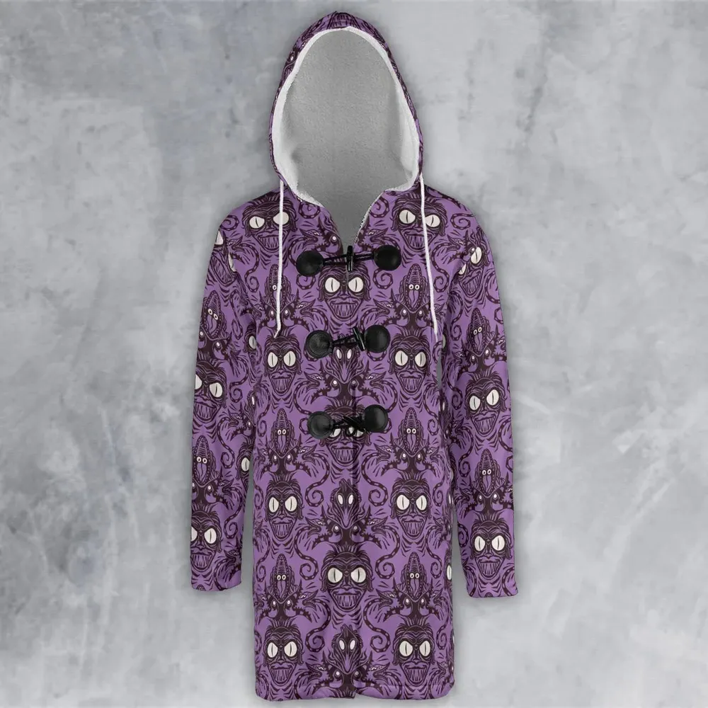 Beetlejuice Haunted Mansion Themed Hooded Cloak Coat - 2