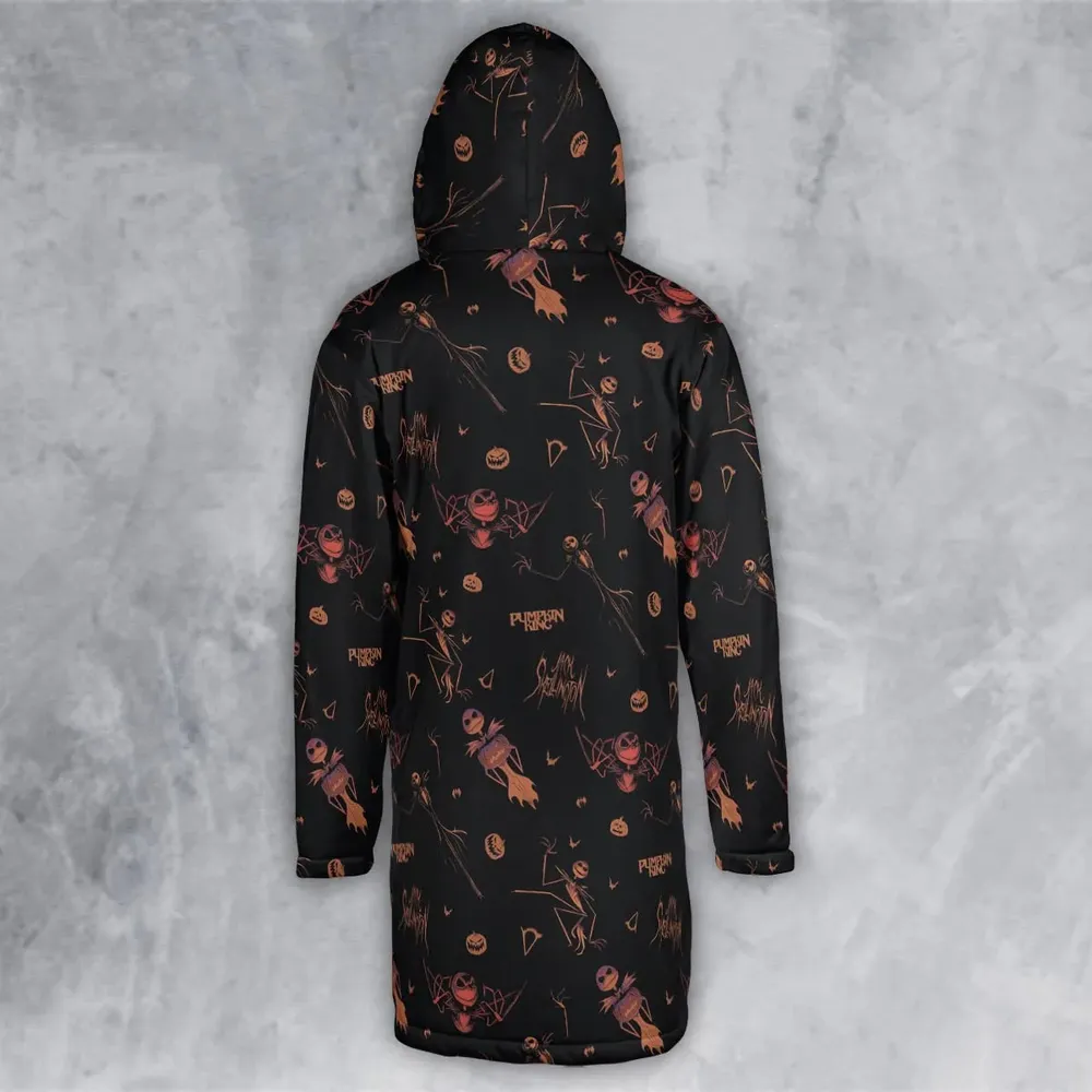 Pumpkin King Jack Skellington Hooded Cloak Coat - 3