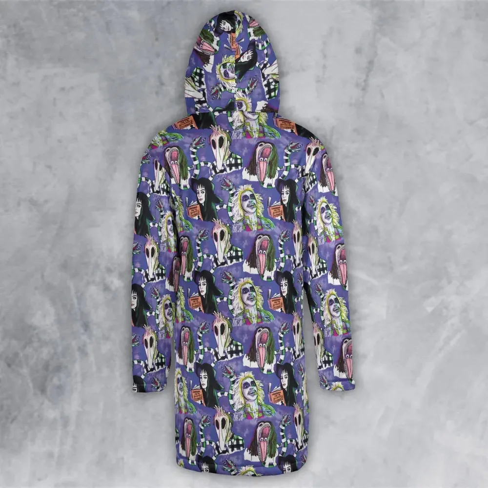 Beetle and Crew Beetlejuice Hooded Cloak Coat - 3