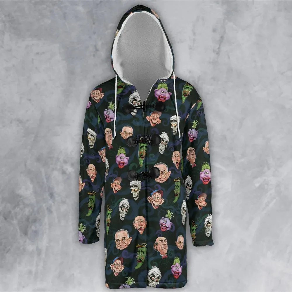 Puppet Comedy Characters Hooded Cloak Coat - 2