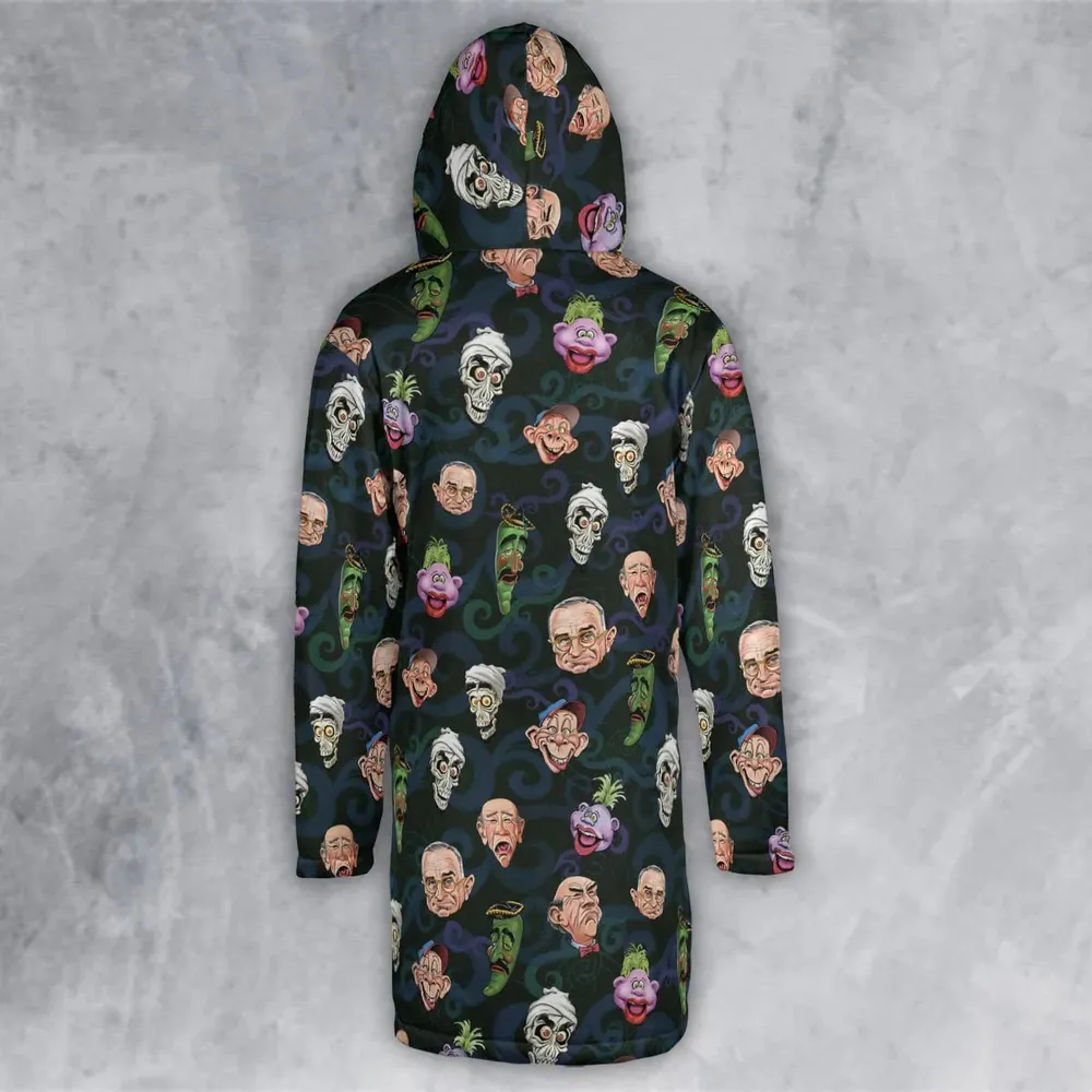 Puppet Comedy Characters Hooded Cloak Coat - 3