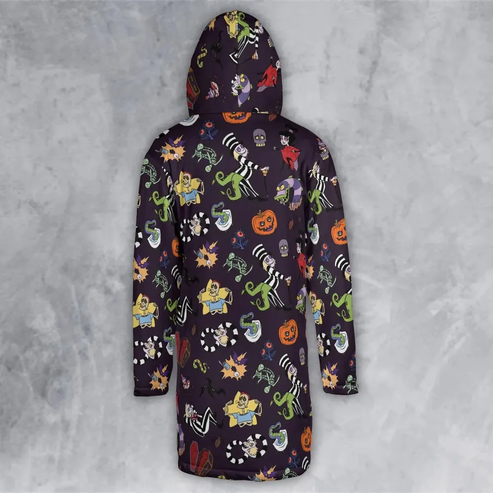 The Old Day Beetlejuice Hooded Cloak Coat - 3