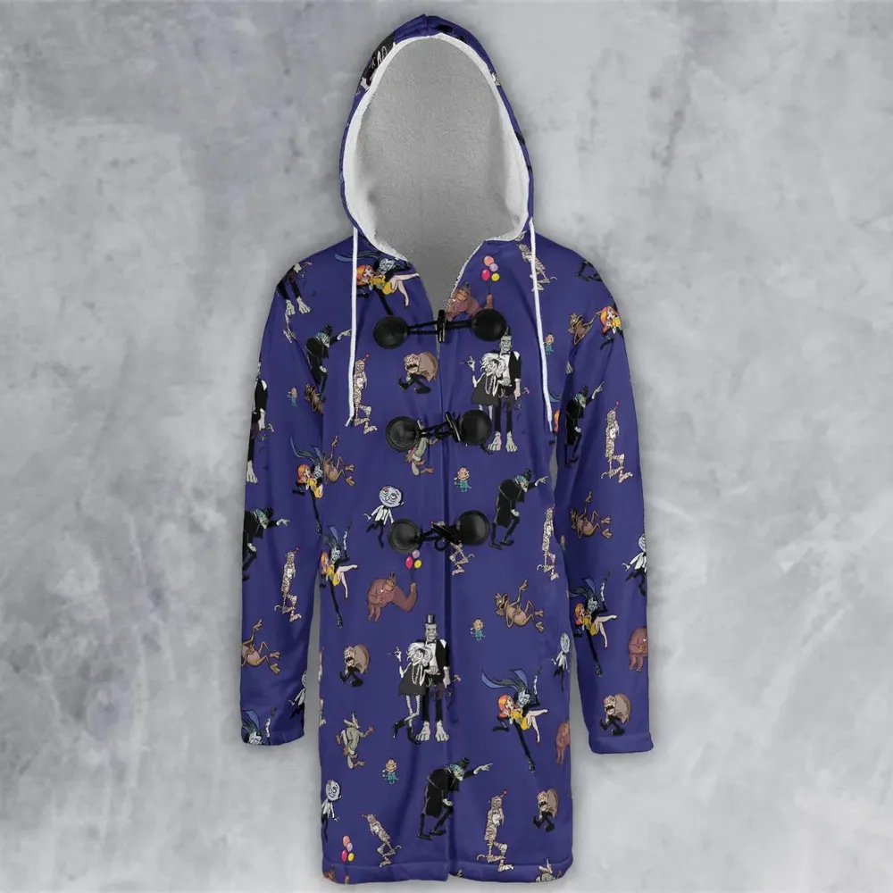 It's a Mad Mad Mad Monster Party Hooded Cloak Coat - 2
