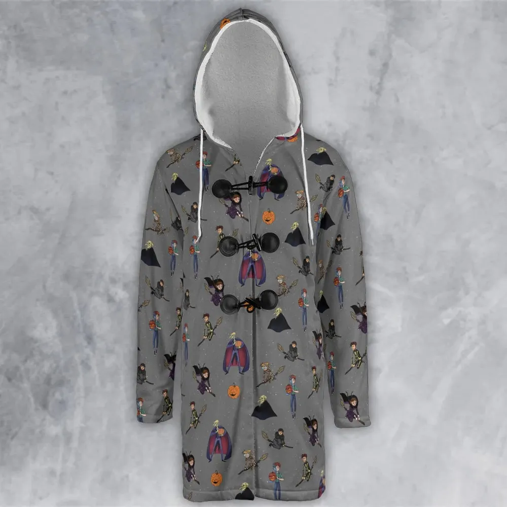 The Halloween Tree Character Hooded Cloak Coat - 2