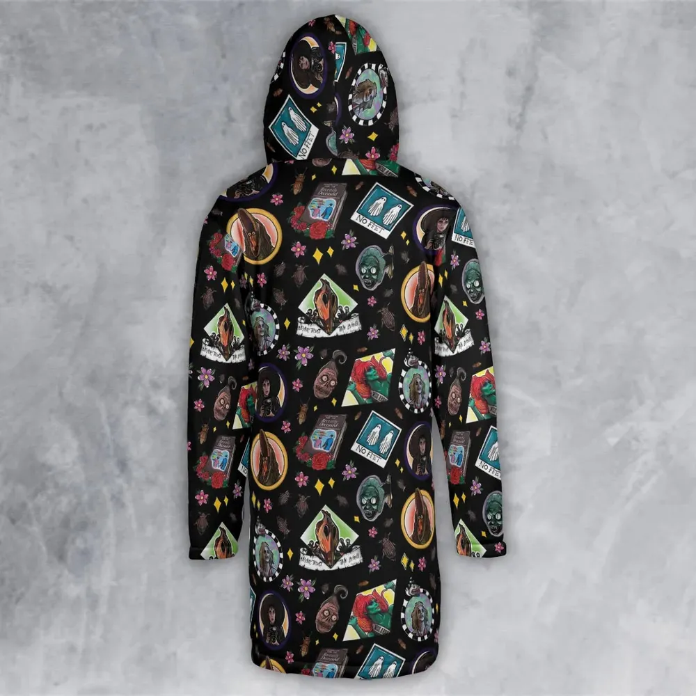 Showtime Beetlejuice Themed Hooded Cloak Coat - 3