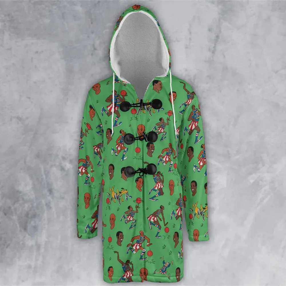 Harlem Globetrotters Characters Hooded Cloak Coat - 2