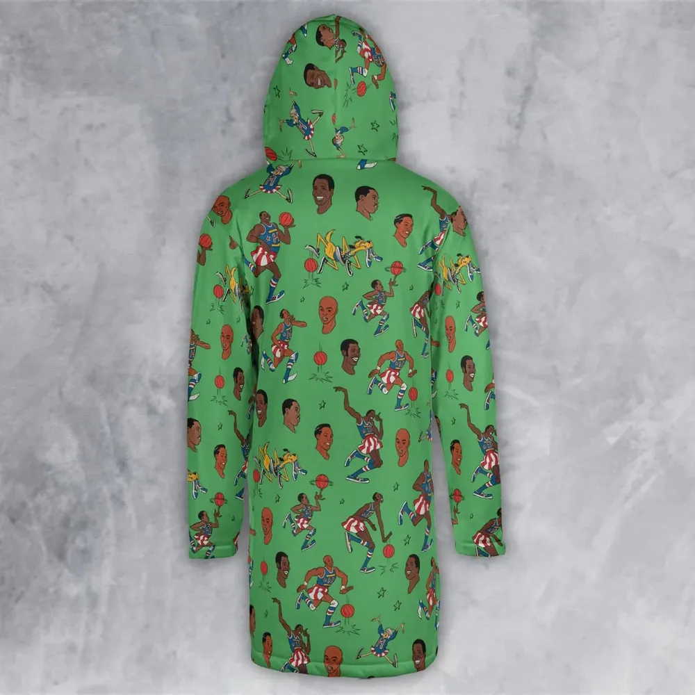 Harlem Globetrotters Characters Hooded Cloak Coat - 3
