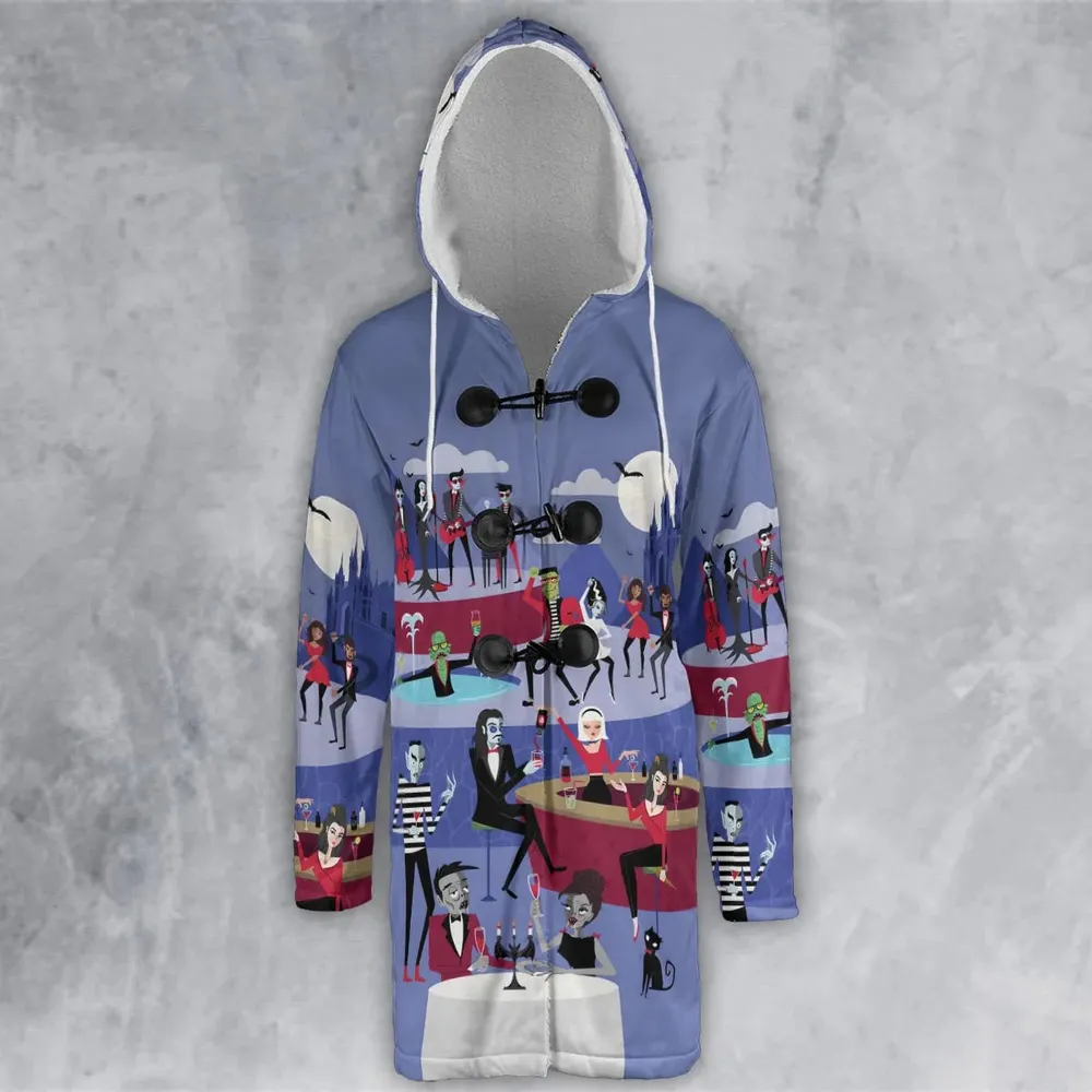 Monster Universal Dance Party Hooded Cloak Coat - 2