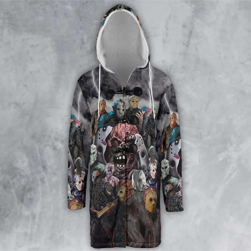 Jason Voorhees Evolution Hooded Cloak Coat - 2