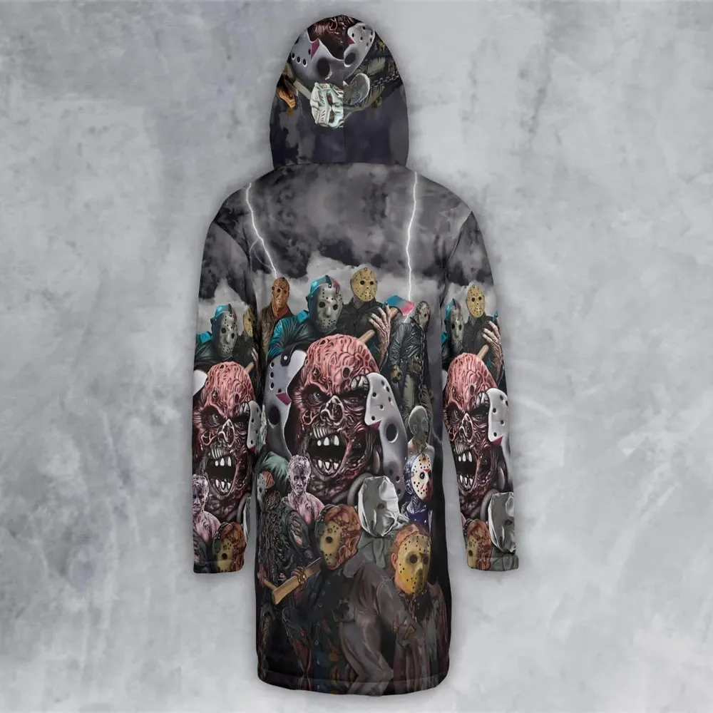 Jason Voorhees Evolution Hooded Cloak Coat - 3