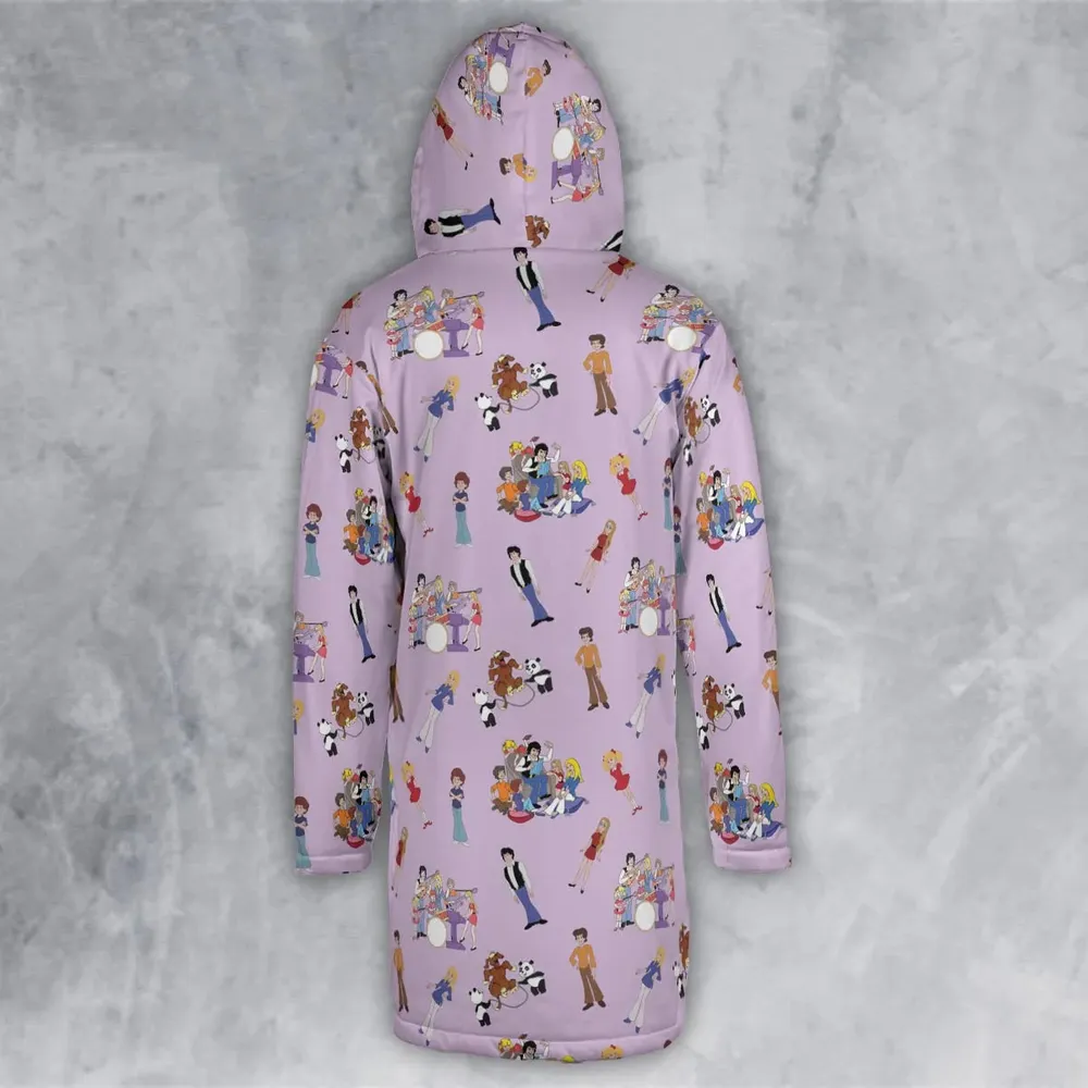 70s The Brady Kids Cartoon Hooded Cloak Coat - 3
