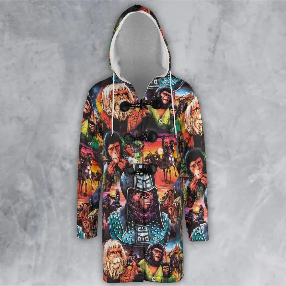 Planet of the Apes Hooded Cloak Coat - 2