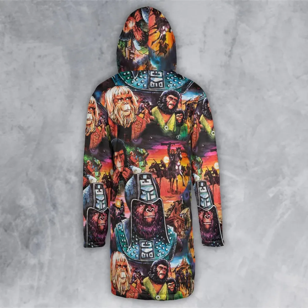 Planet of the Apes Hooded Cloak Coat - 3
