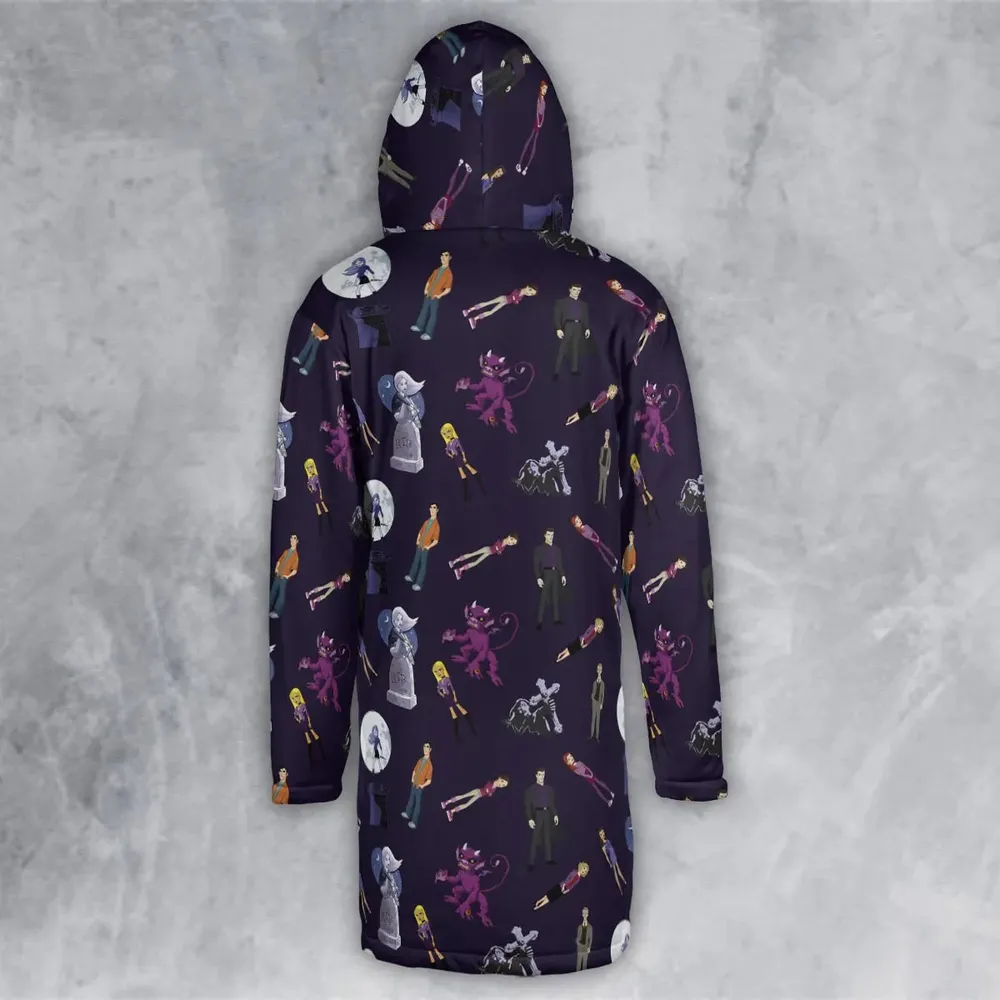 Buffy: The Animated Series Characters Hooded Cloak Coat - 3