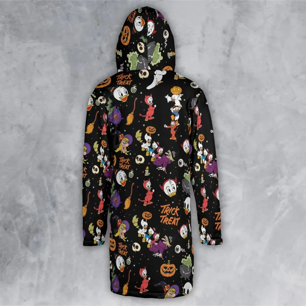 Huey, Dewey and Louie Duck Halloween Hooded Cloak Coat - 3