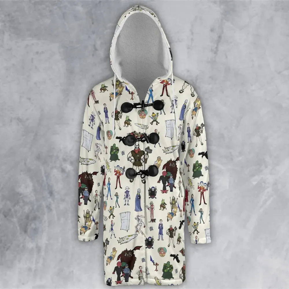 Don't Panic The Hitchhiker's Guide to the Galaxy Hooded Cloak Coat - 2