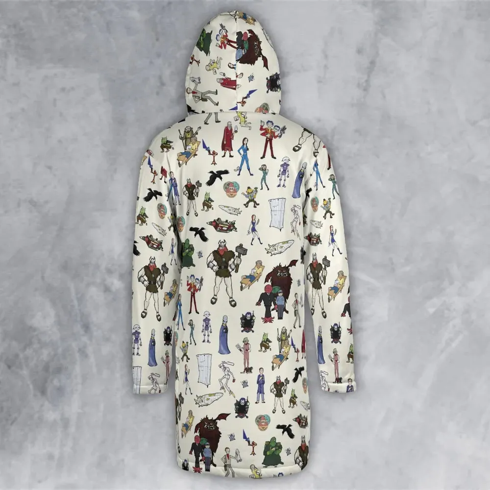 Don't Panic The Hitchhiker's Guide to the Galaxy Hooded Cloak Coat - 3